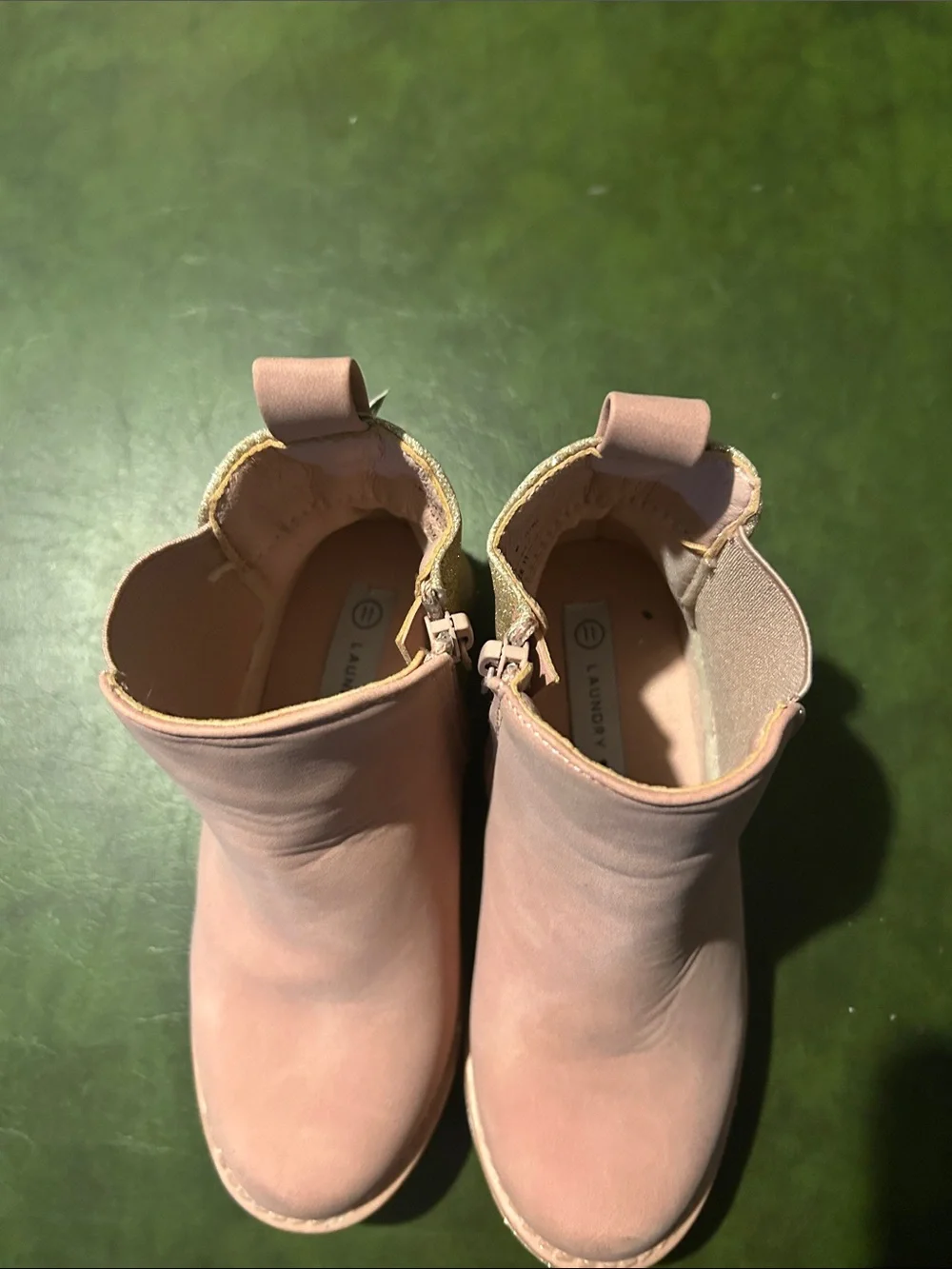 Laundry By Shelli Segal Girls Pink Ankle Boots